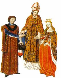Foulques V d'Anjou et Mélisende de Jérusalem